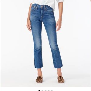 Jcrew boot crop jeans